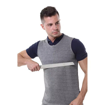 AntiCut® Shirt Grey Level 5 Wear Cut Stab Safe