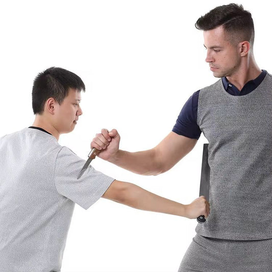 AntiCut® Shirt Grey Level 5 Wear Cut Stab Safe