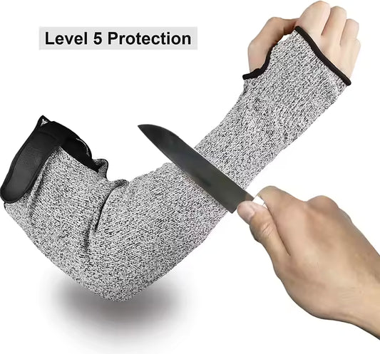 AntiCut® HPPE Cut Resistant Arm Sleeves Level 5
